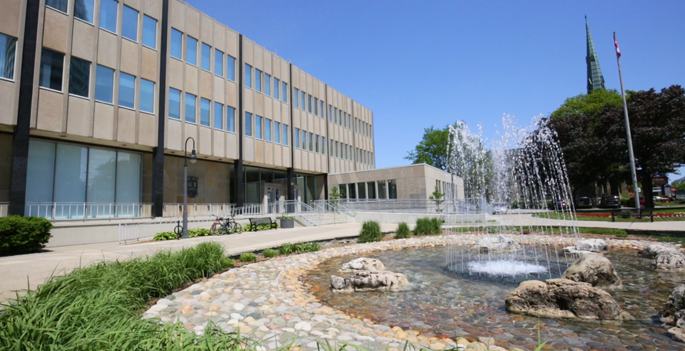 Exterior of Sarnia City Hall