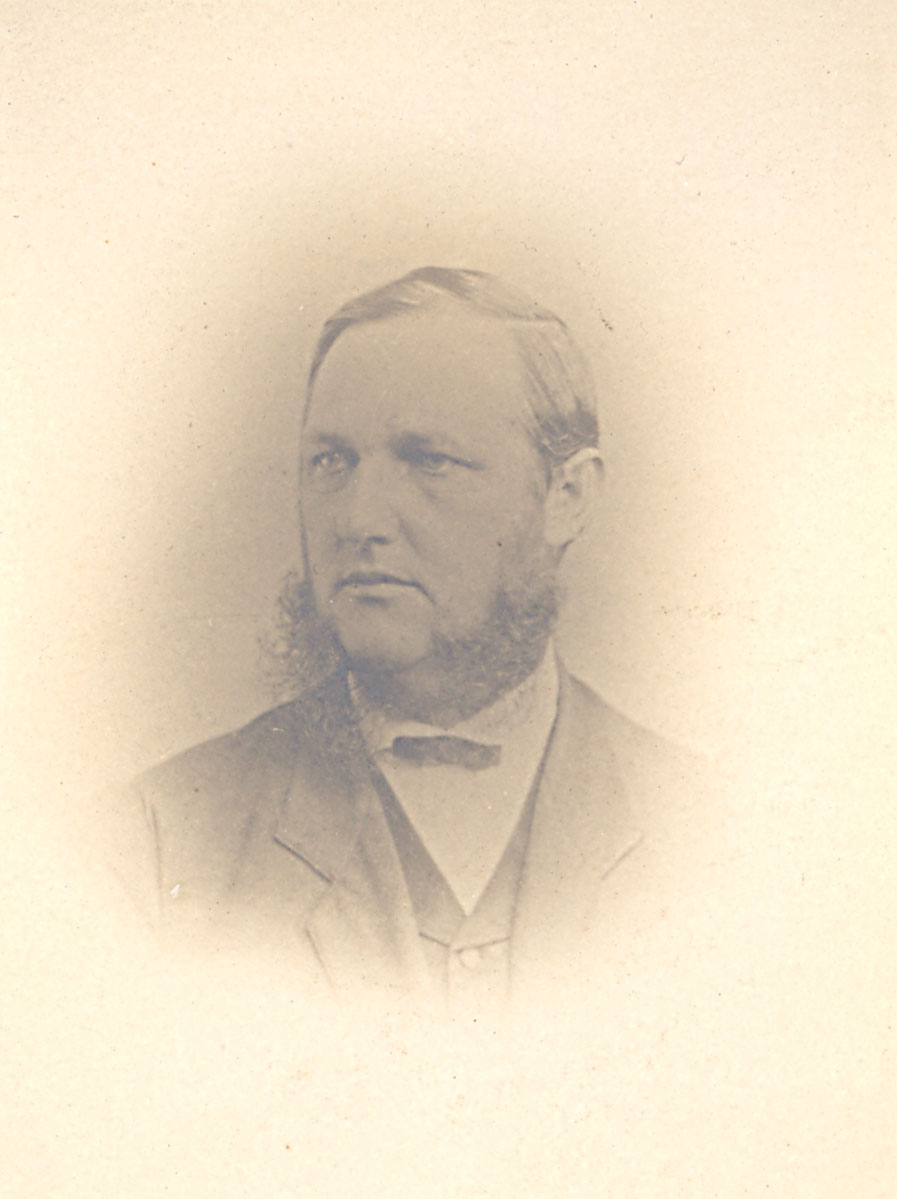 Edwin D. Kerby Historic image of an adult white male from the 1800s wearing a formal jacket and shirt.