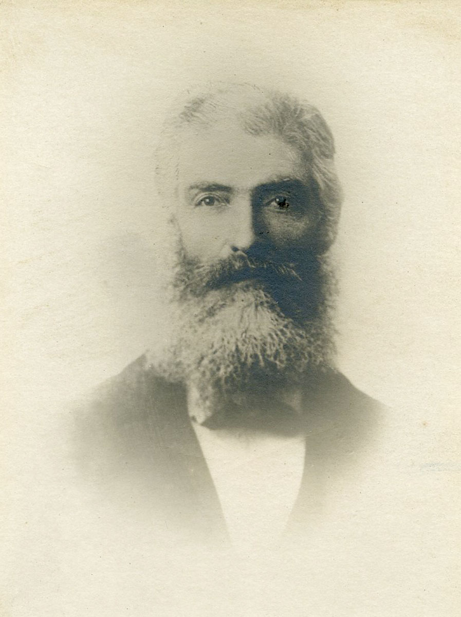 Peter Grant Historic image of an adult white male from the 1800s wearing a formal jacket and shirt.