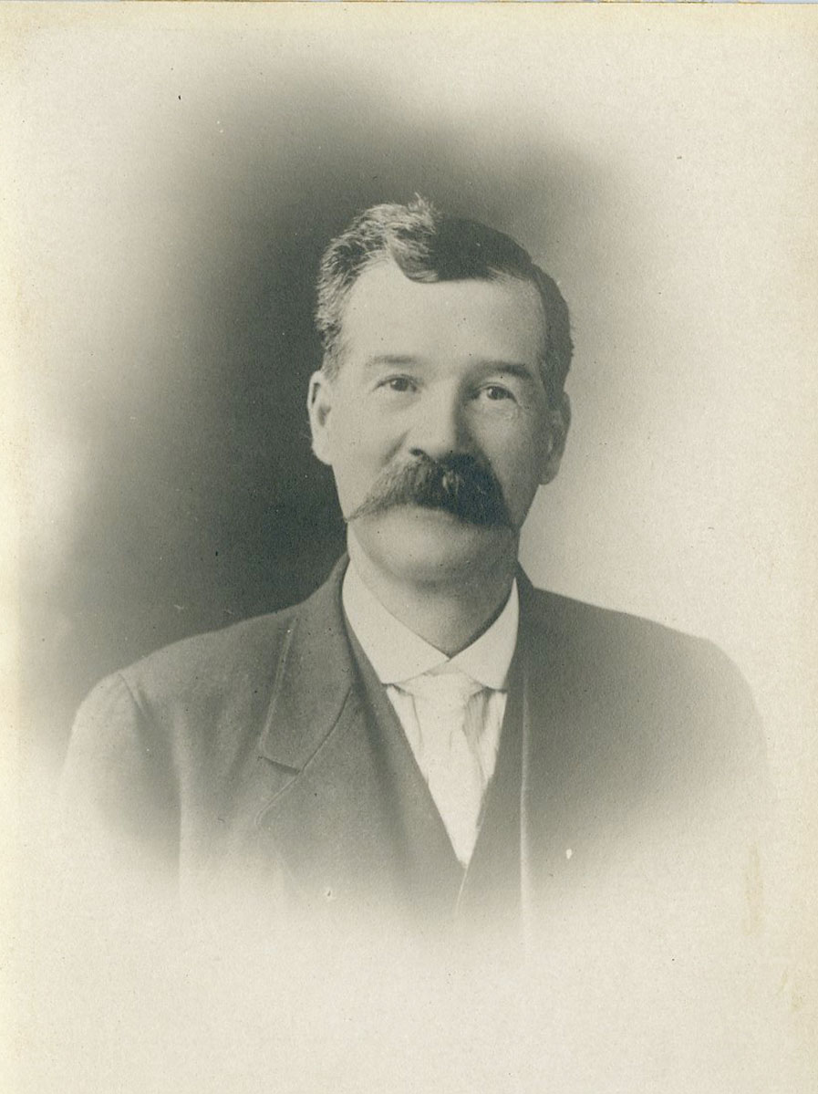 Robert Bailey Historic image of an adult white male from the 1800s wearing a formal jacket and shirt.