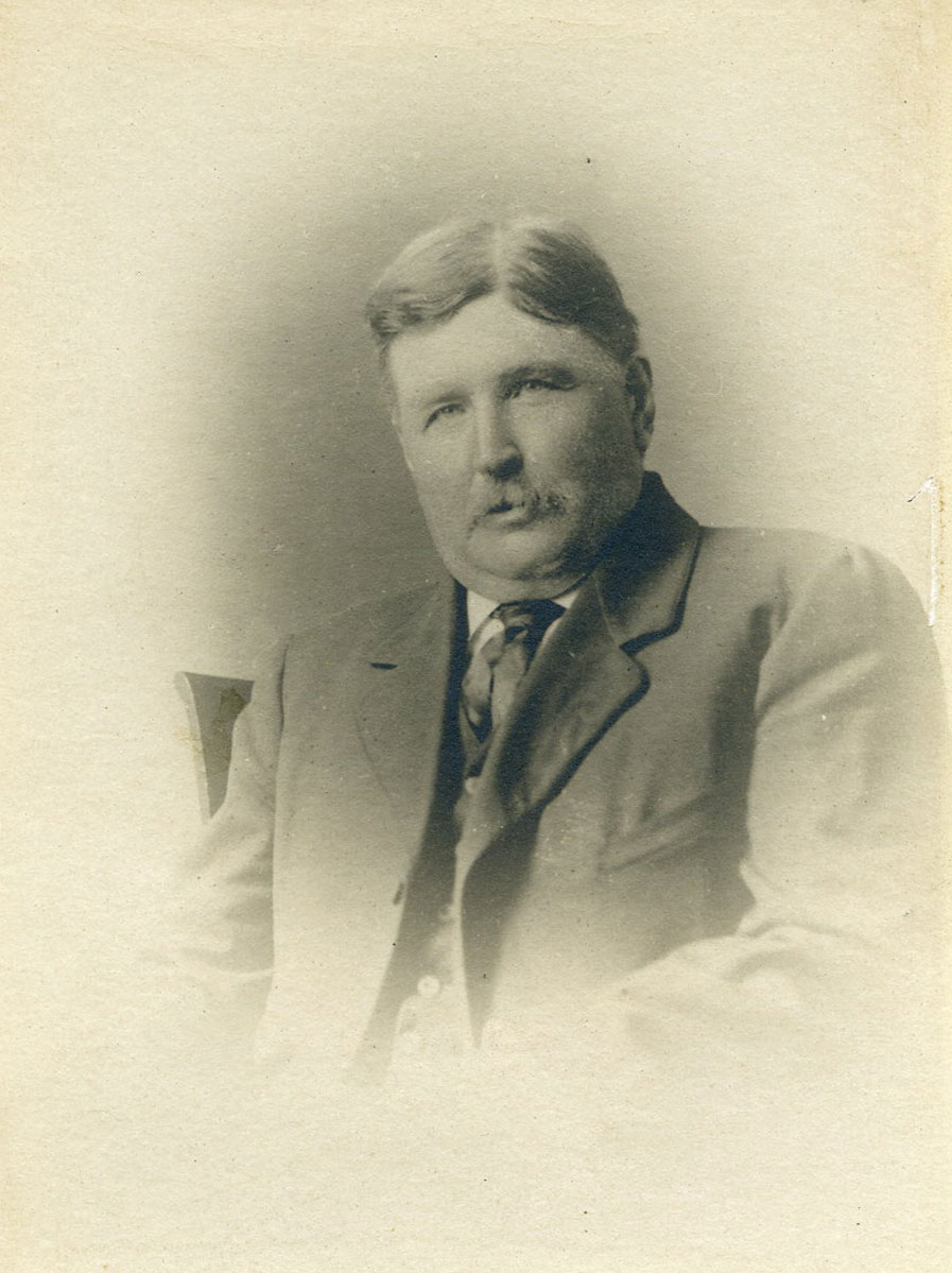 Alfred Darvill Historic image of an adult white male from the 1800s wearing a formal jacket and shirt.
