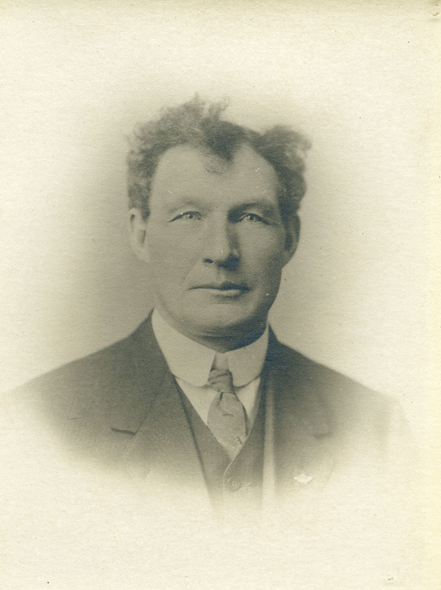 James McLean Historic image of an adult white male from the 1800s wearing a formal jacket and shirt.