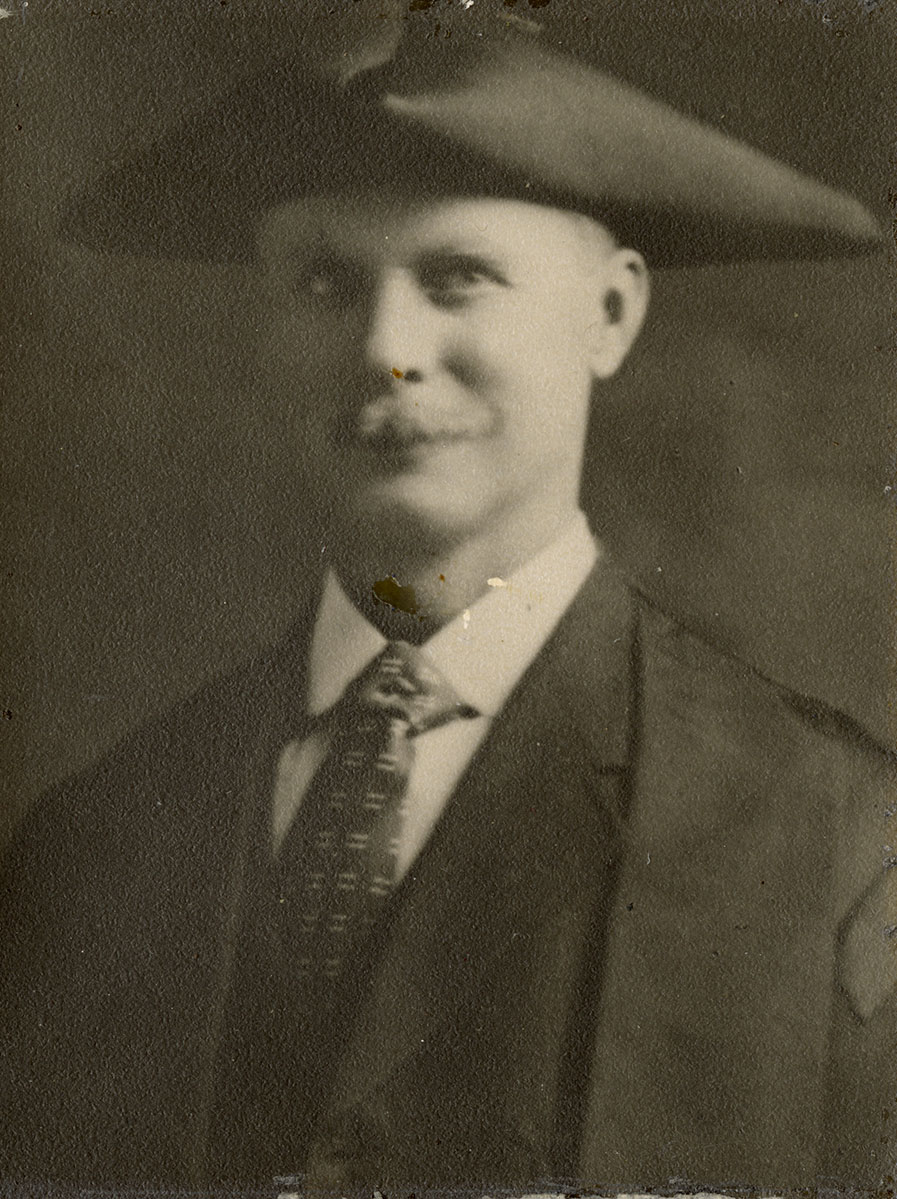 William Annett Historic image of an adult white male from the 1800s wearing a formal jacket and shirt.