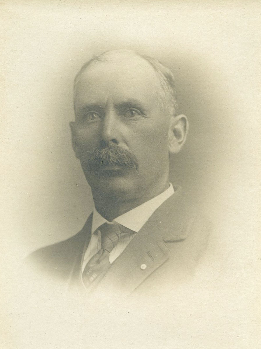 William Hall Historic image of an adult white male from the 1800s wearing a formal jacket and shirt.