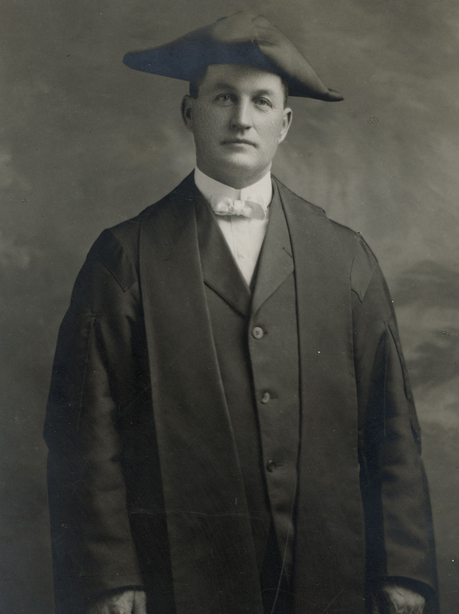 John Sproule Historic image of an adult white male from the early 1900s wearing a formal jacket and shirt.