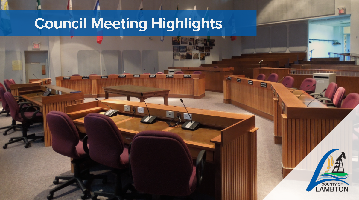 Lambton County Council Chambers