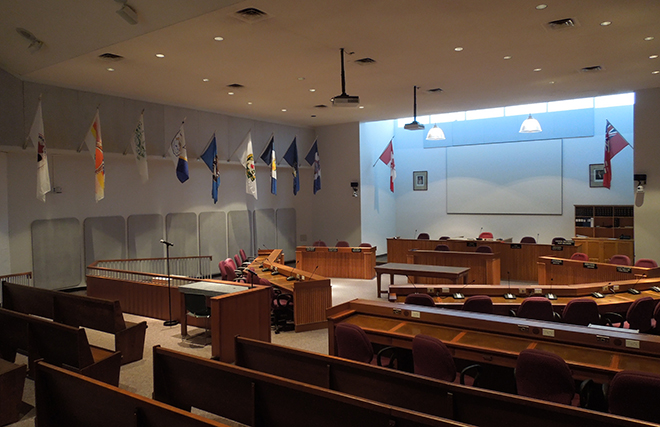 Lambton County Council Chambers