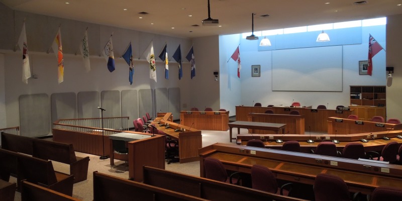 Lambton County Council Chambers