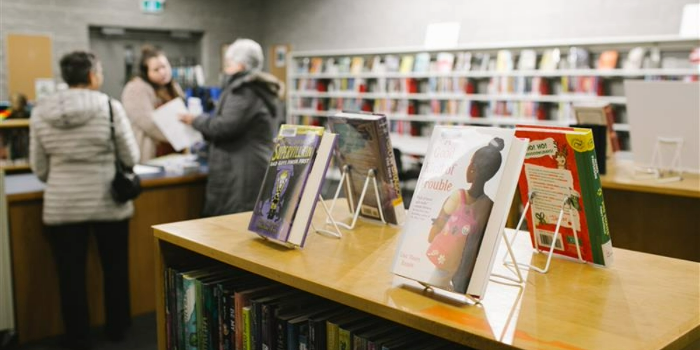 Interior of Florence Library