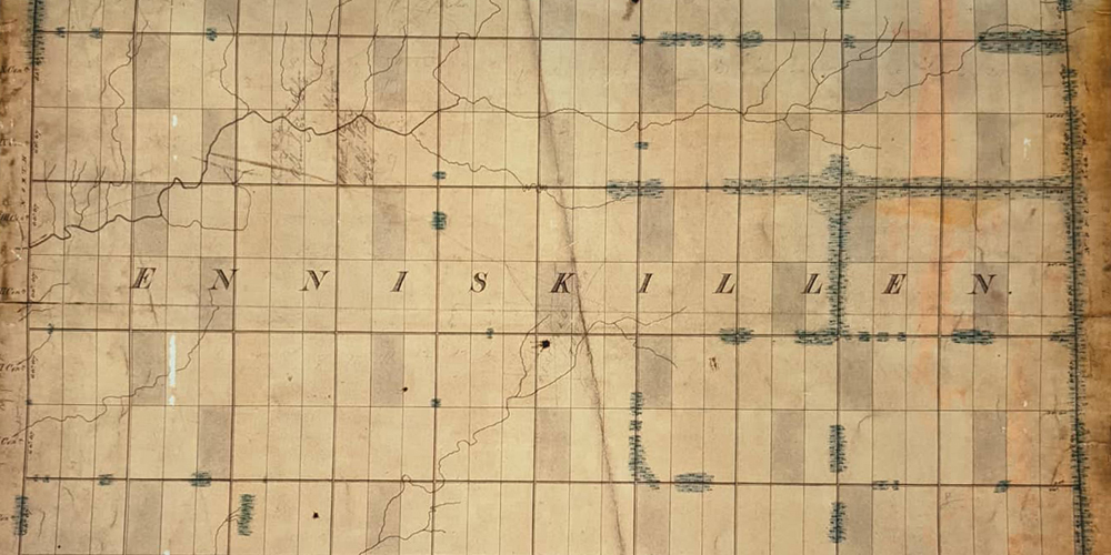 Historical map of Enniskillen Township