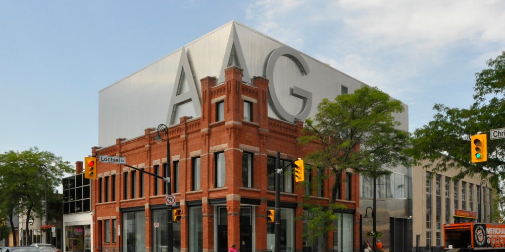 Exterior facade of the Judith and Norman Alix Art Gallery