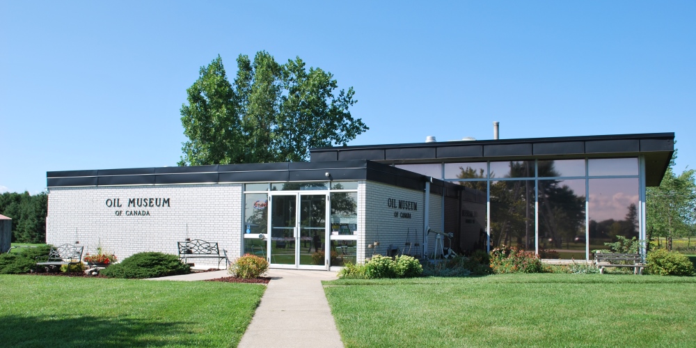 Exterior of main exhibition building