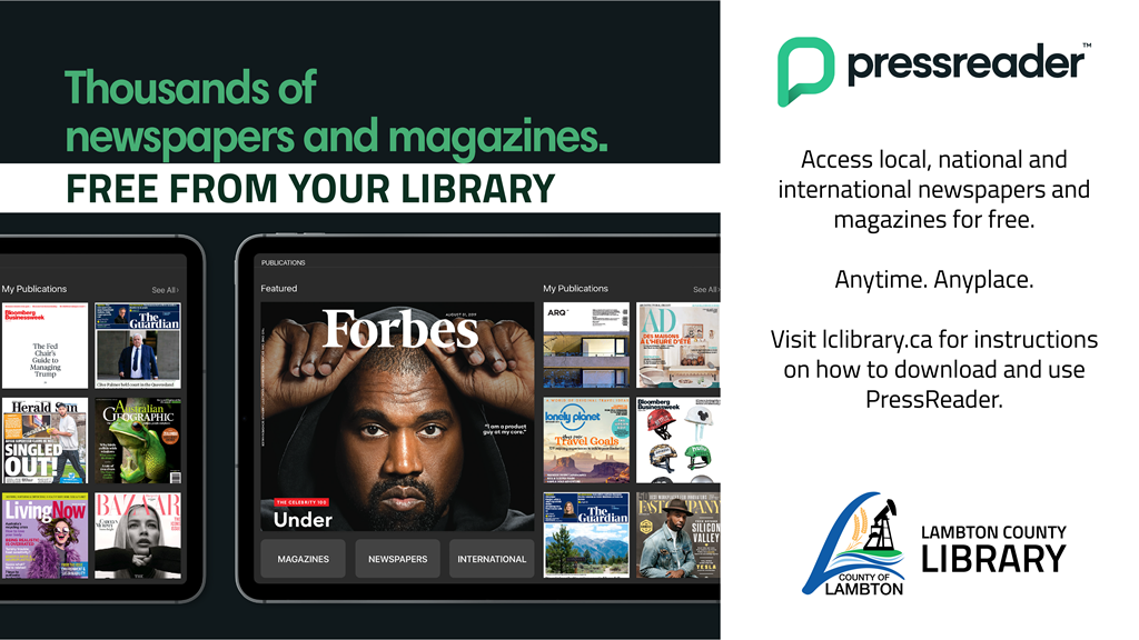 PressReader advertisement