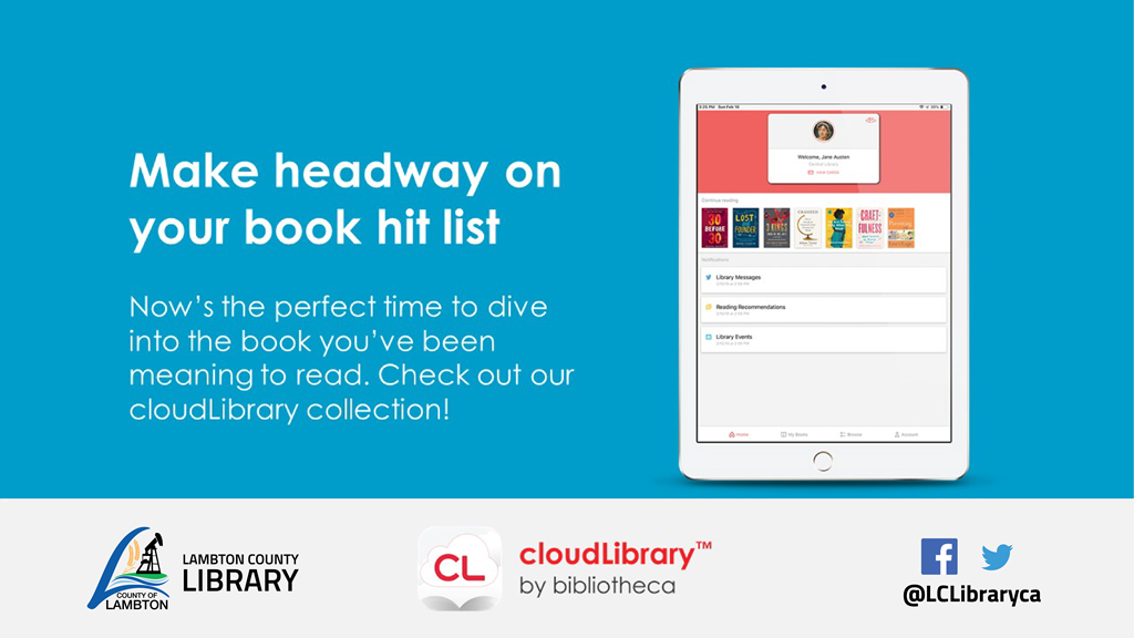 Cloud Library advertisement