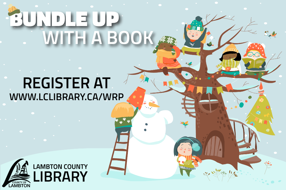 Winter Reading Program Ad from Lambton County Library