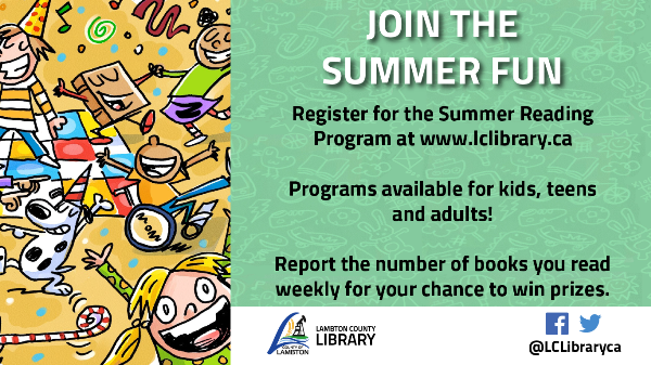 Summer Reading Program advertisement