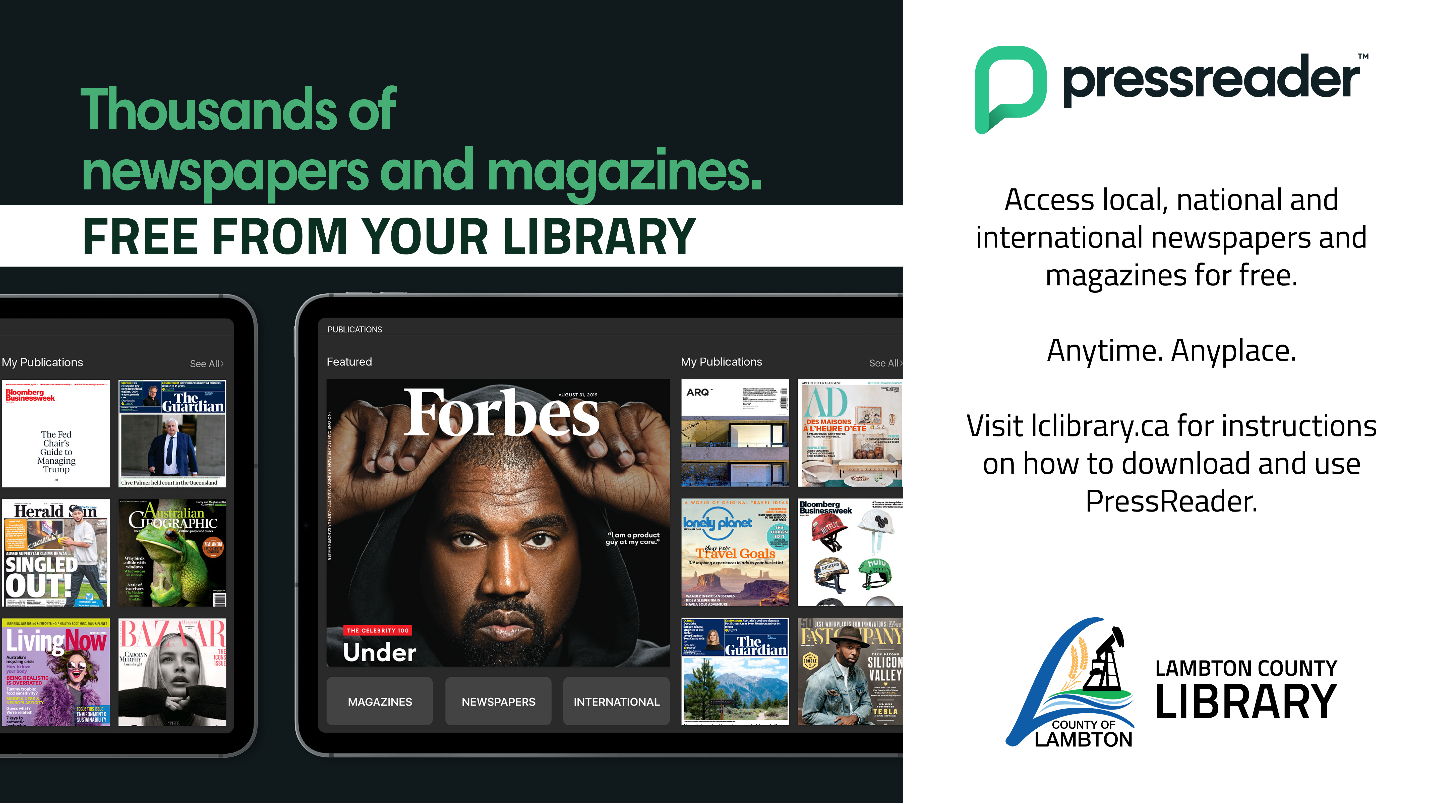 PressReader advertisement