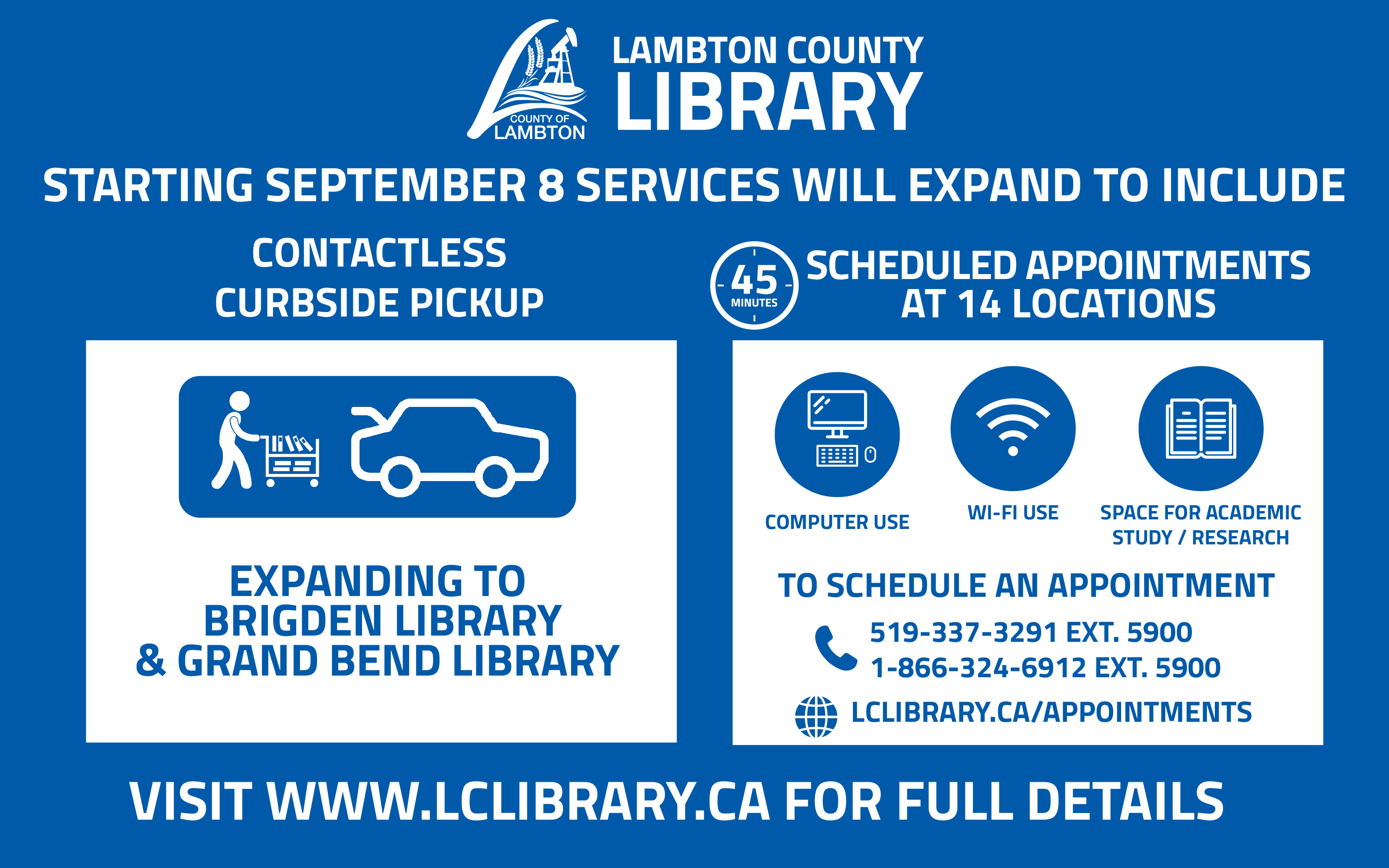 LC Library Curbside Pickup Details
