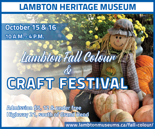 Advertisement for Fall Colour & Craft Festival