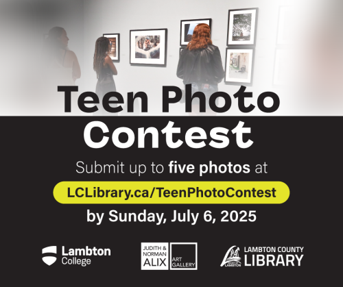Teen photo contest promotional image
