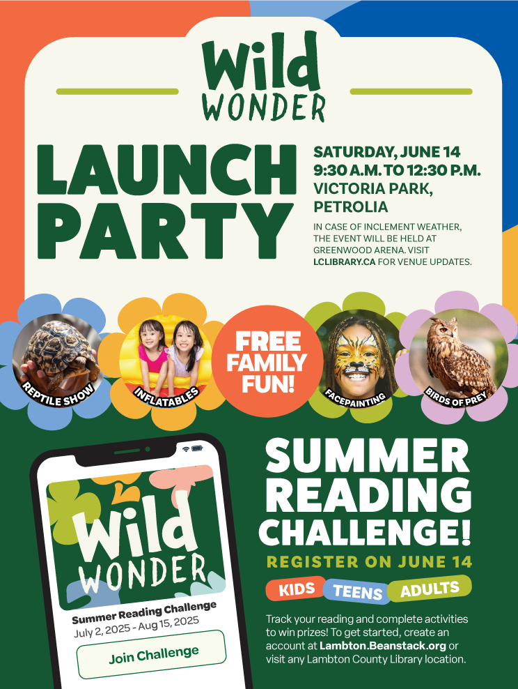 Wild Wonder Summer Reading Challenge launch party promotional image