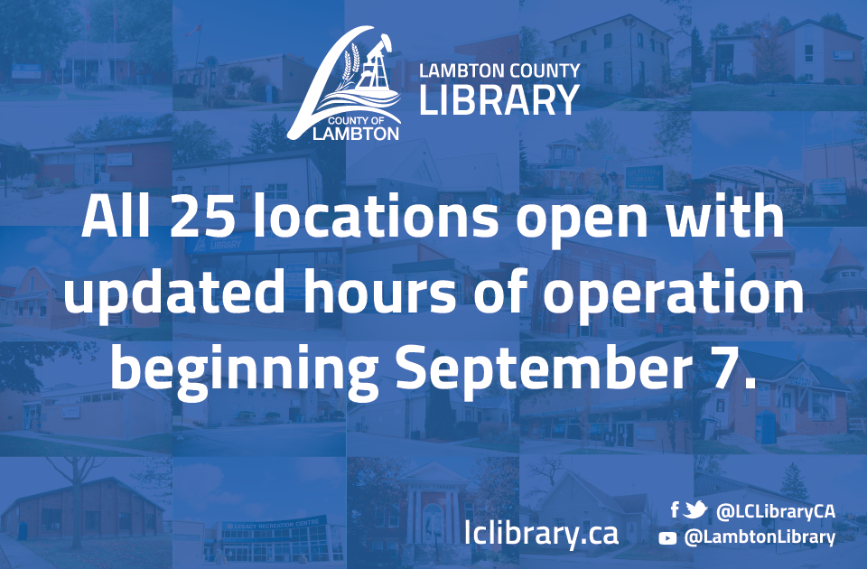 Reopening dates for Library 